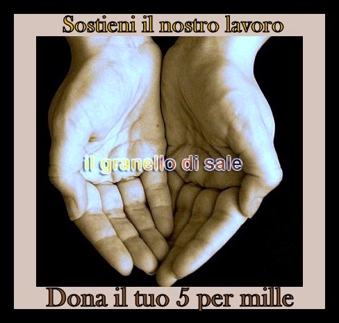 cinque per mille al Granello di sale