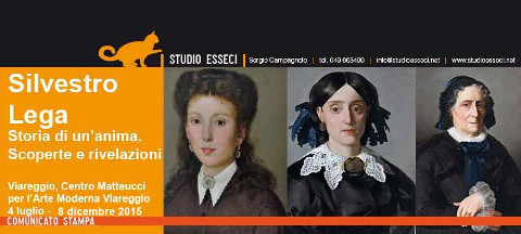 locandina della mostra Silvestro Lega - Storia di un'anima