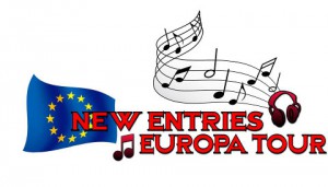 locandina del progetto musicale New Entries Europa Tour