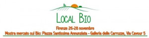 logo della mostra mercato Local Bio a Firenze