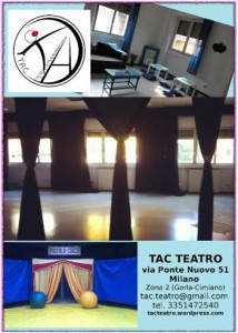 locandina del Tac Teatro a Milano