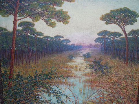 quadro di Ferruccio Pagni intitolato San Rossore