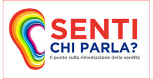locandina Senti chi parla -evento su sordità a Torino