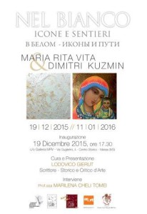 locandina mostra di Maria Rita Vita e Dimitri Cuzmin a Massa