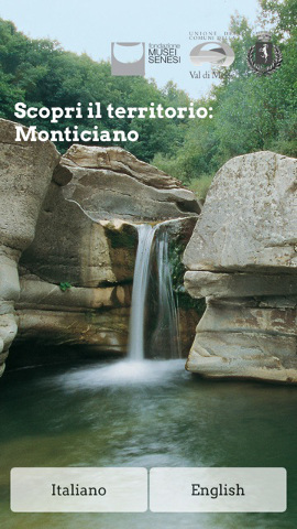 schermata dell'app di Monticiano
