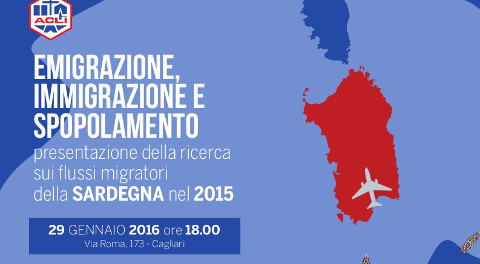 locandina del semiinario Acli su emigrazione, migrazione e spopolamento