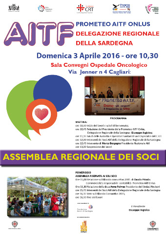 Assemblea regionale soci Prometeo AITF Onlus 2016