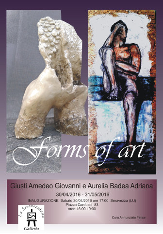 La mostra Forms of art a Seravezza