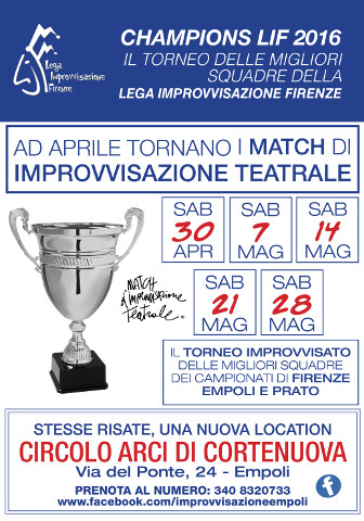 match di improvvisazione teatrale a Empoli