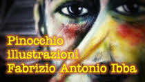 Pinocchio dipinto da Fabrizio Antonio Ibba