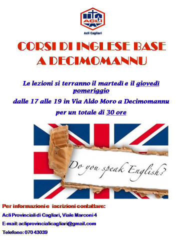 corso di inglese delle Acli