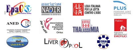 loghi associazioni pazienti con epatite C