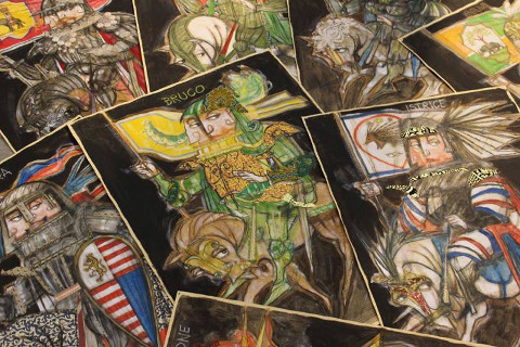 opere di paolo fresu ispirate al Palio di Siena