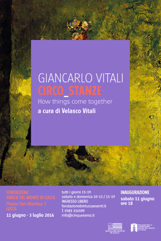 la mostra Circo_stanze di Giancarlo Vitali a Lucca