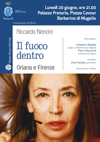 presentazione de Il fuoco dentro di Riccardo Nencini a Barberino