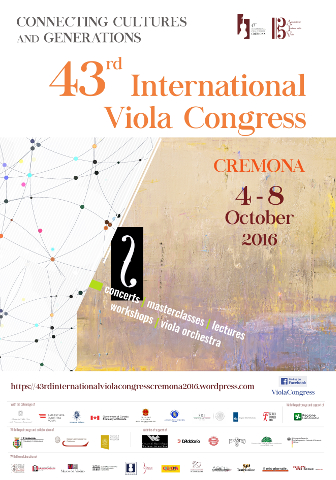 Congresso internazionale della viola 2016