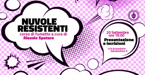il workshop di fumetti nuvole resistenti