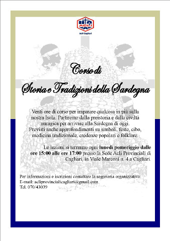 corso di storia e cultura della sardegna