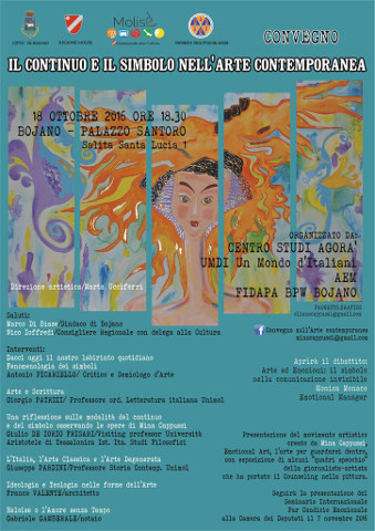 convegno a Bojano su continuo e simbolo nell’arte contemporanea