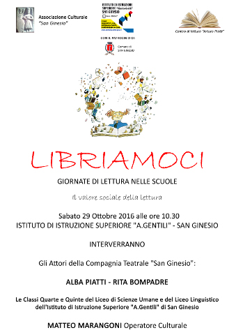 libriamoci 2016 a san ginesio