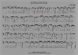 spartito di debussy