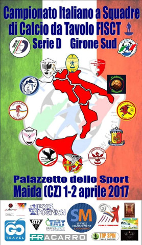 campionato Serie D Sud subbuteo
