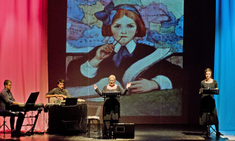 Irene Biemmi e Daniela Morozzi in Rosaceleste