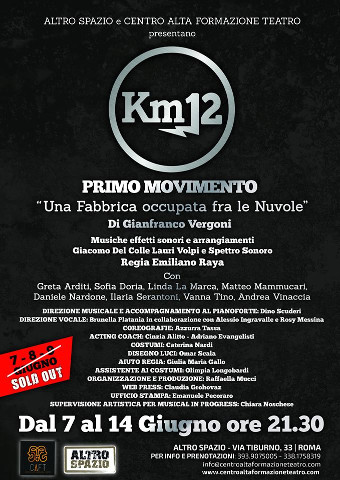 lo spettacolo Km 12 a Roma