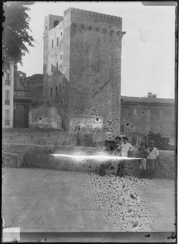 La Torre dell'Elefante a Cagliari a fine '800