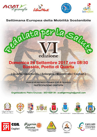 Quarta VI Pedalata per la Salute a Quartu S. Elena