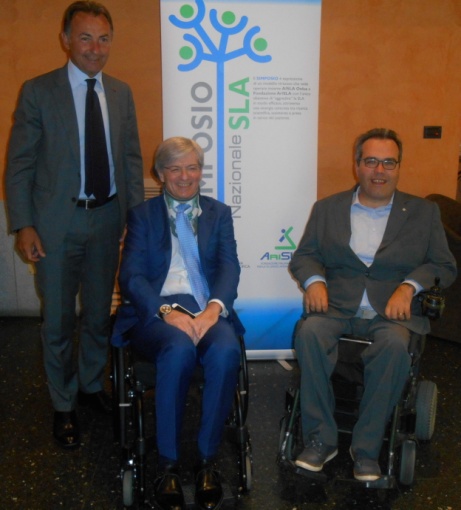 Massimo Mauro, Mario Melazzini e Alberto Fontana