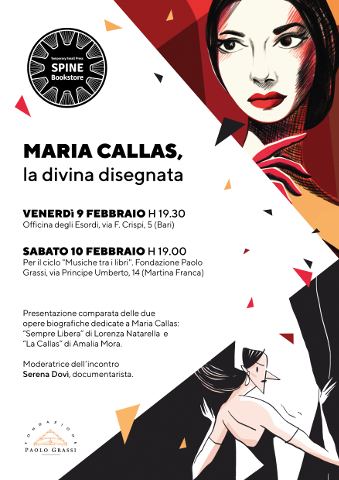 Maria Callas La Divina disegnata
