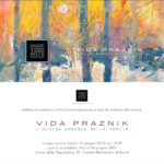 La Galleria Accademica presenta Vida Praznik. L’algida ardenza della verità.